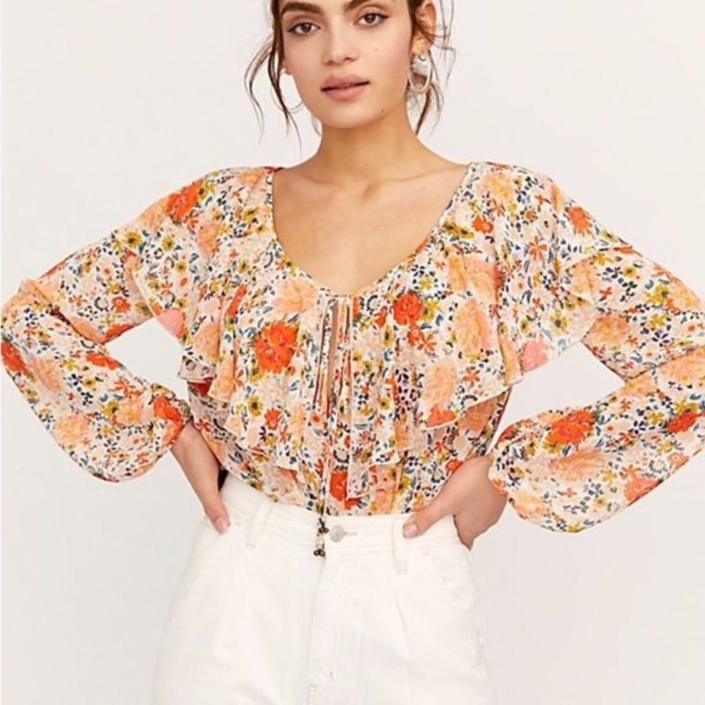 Free People Say It To Me Bodysuit XS